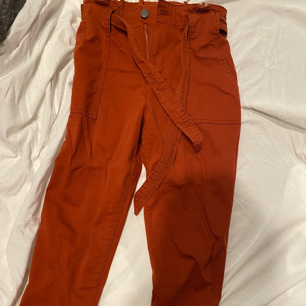 Rust colored size 9 chinos